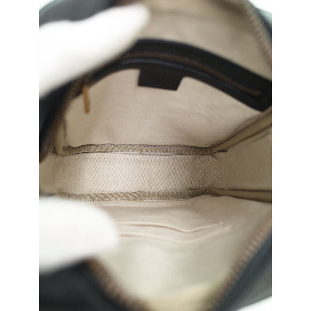 Gucci GG Canvas Web Messenger Crossbody Bag Brown - Picture 3 of 9
